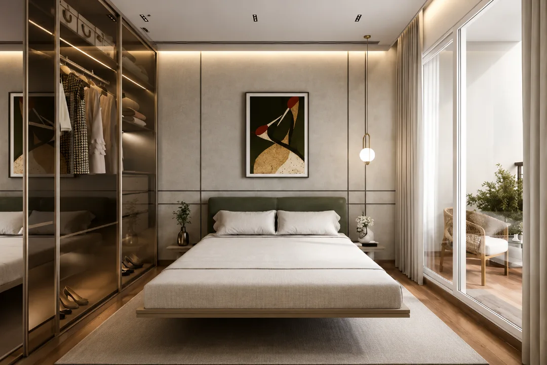 North Bangalore living balcony